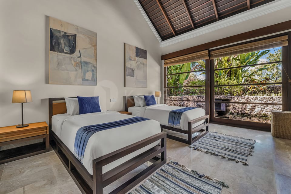Villa, 3 Bedrooms, Pool View | Desk, laptop workspace, iron/ironing board, WiFi (free)
