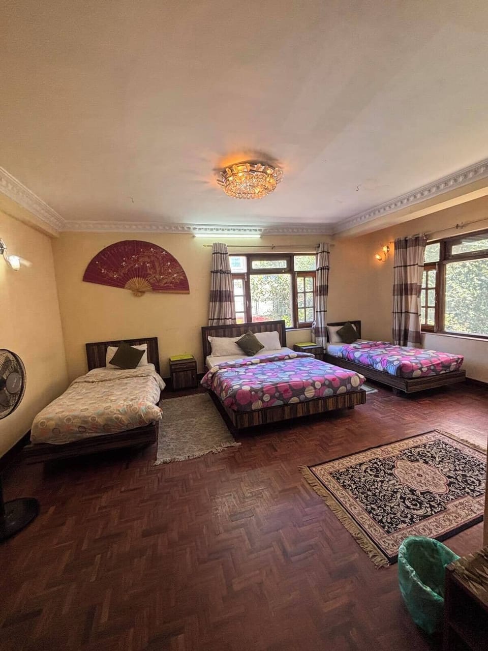 Family Apartment, City View | In-room safe, desk, laptop workspace, iron/ironing board