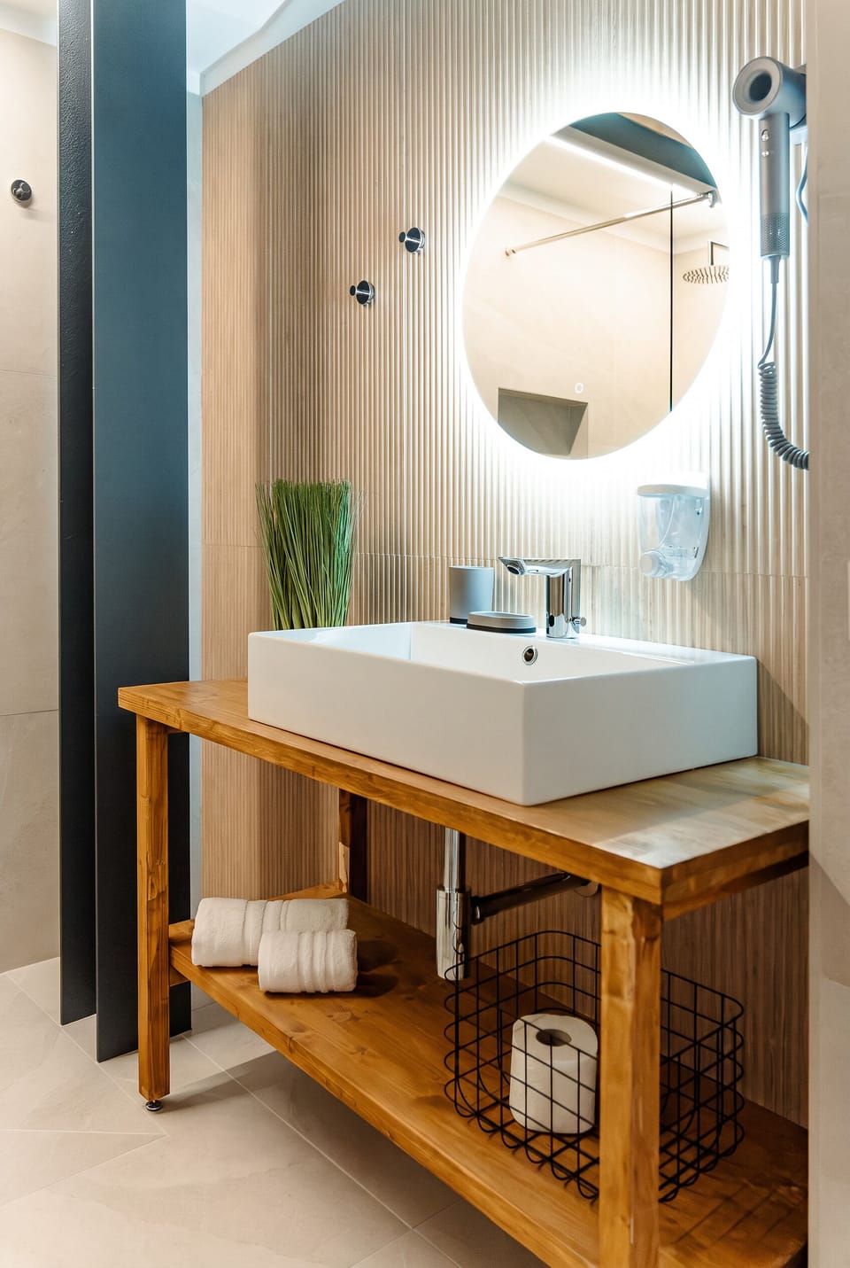 Family Quadruple Room, Balcony, Mountain View | Bathroom | Shower, hair dryer, towels, soap