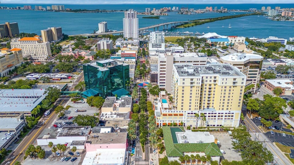 Aerial View Of Property and Surrounding Area