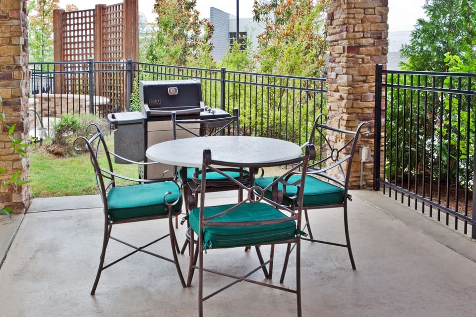 Fire up the grill for a perfect al fresco dining experience on the patio.