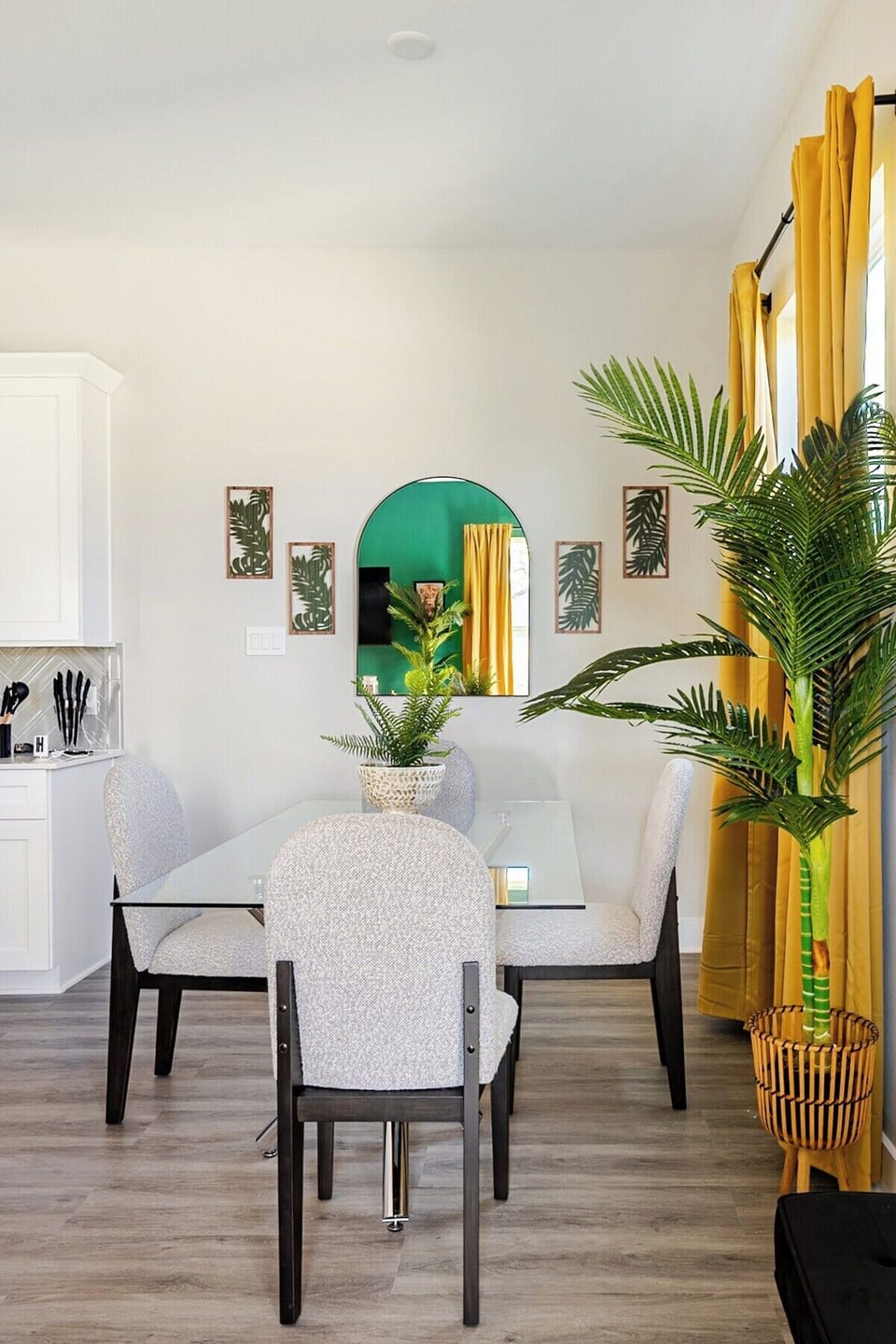 Dining Room: Savor meals surrounded by vibrant decor and natural light in this chic space!
