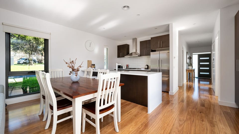 Dining and kitchen area 