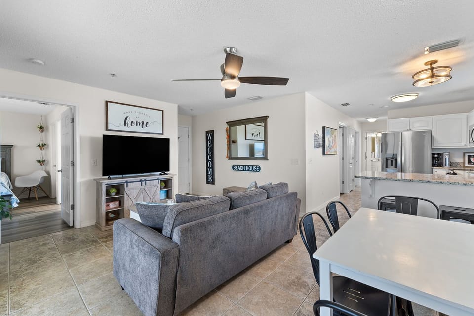 Comfortable living room seating