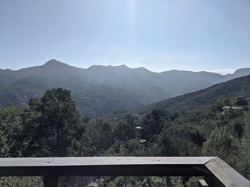 Cross-canyon views.