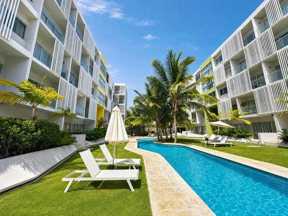 Pool area