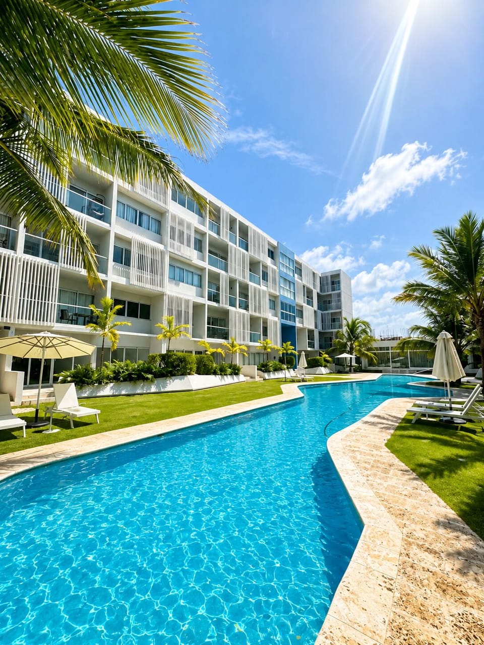 Pool area
