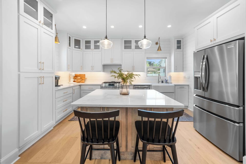 A fully equipped kitchen ready for home-cooked meals and vacation memories