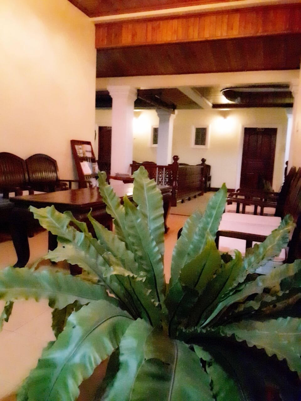 Interior entrance