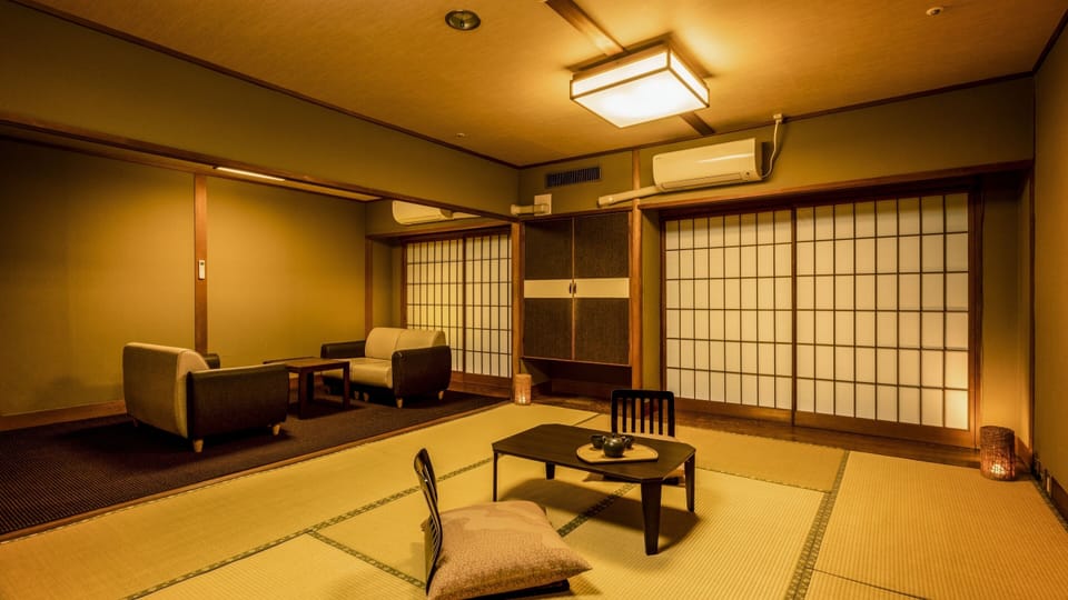 Superior Japanese Style Rooms, with Bath, Non-Smoking | In-room safe, desk, WiFi (free), bed sheets