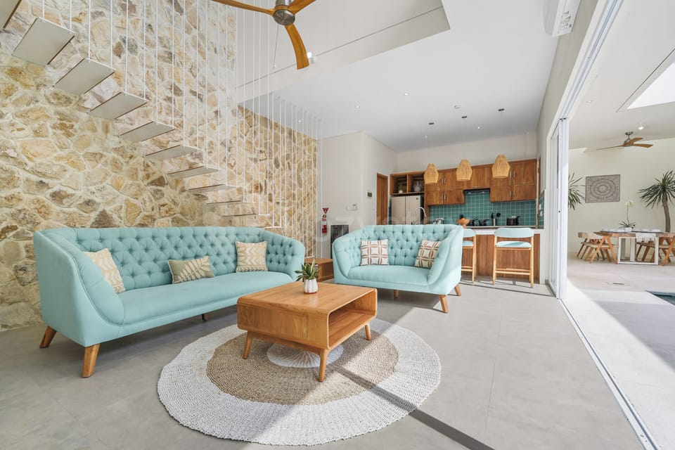 Villa, 3 Bedrooms, Resort View | Living area | 50-inch Smart TV with cable channels, Netflix, streaming services