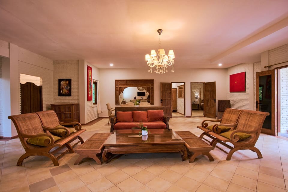 Family Double Room | Living area
