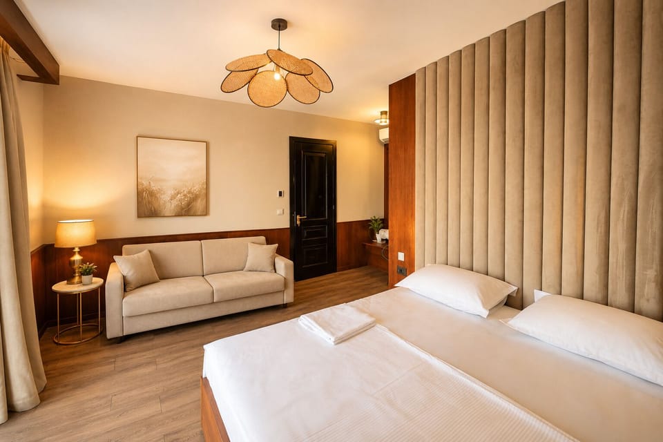 Luxury Suite, City View | Premium bedding, Tempur-Pedic beds, in-room safe, blackout drapes