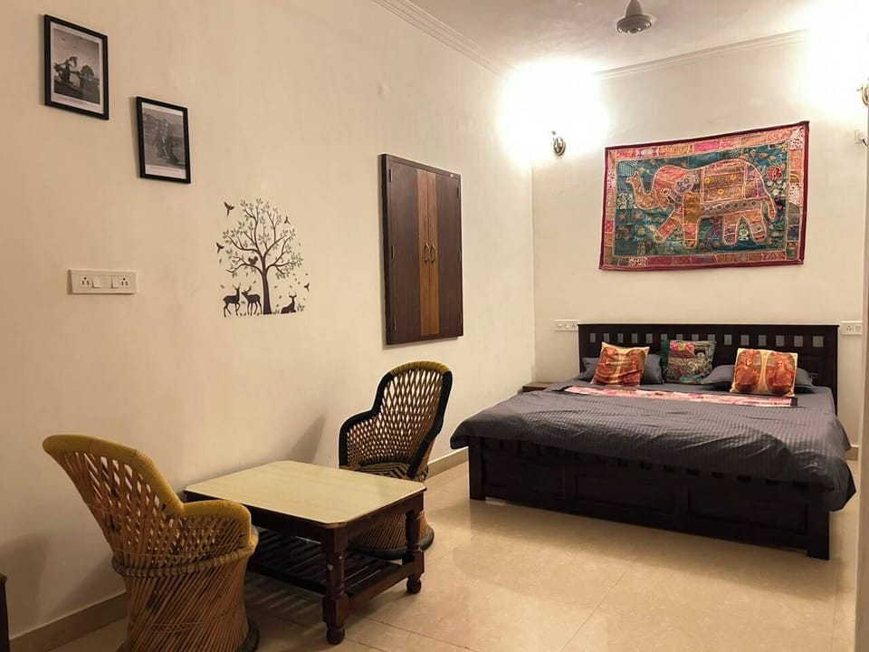 4 Bed Non AC Dormitory | Desk, laptop workspace, WiFi (free)