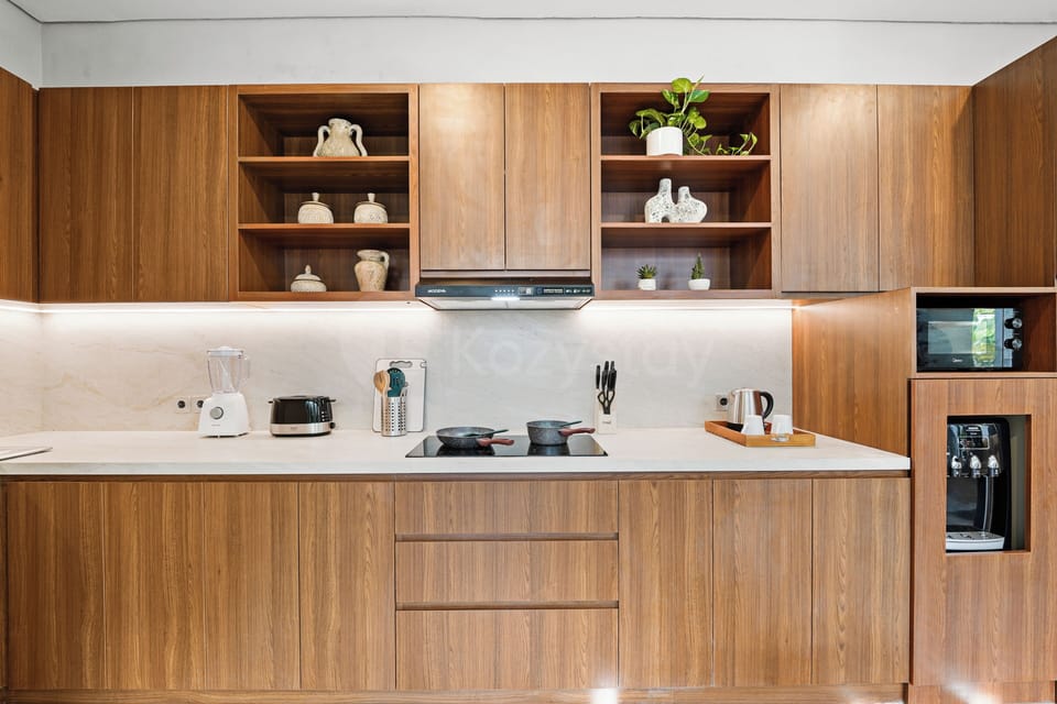 Villa, 2 Bedrooms, Non Smoking | Private kitchen | Coffee/tea maker, full-size fridge, microwave, stovetop