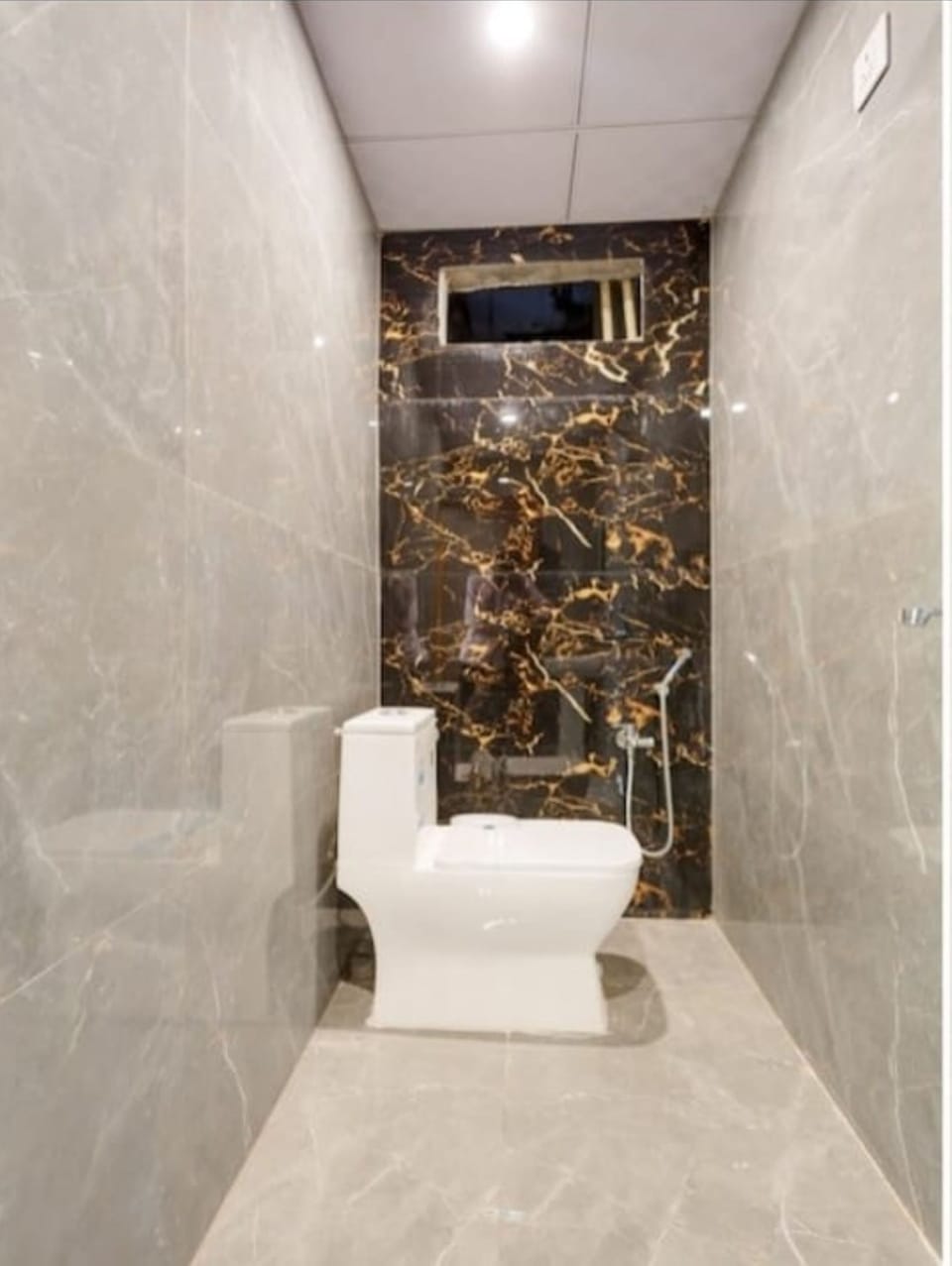 Shower, toilet paper