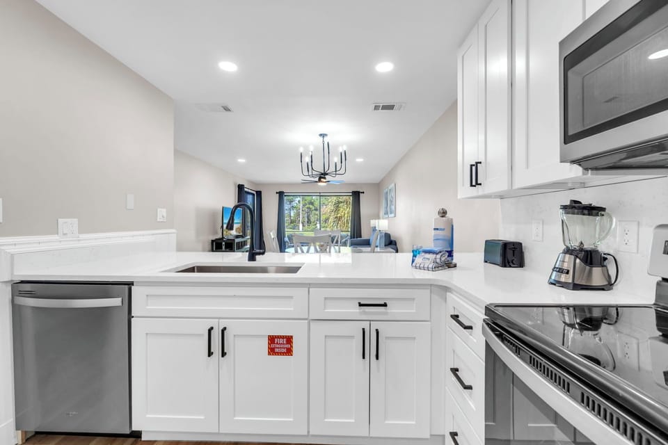 View of the kitchen