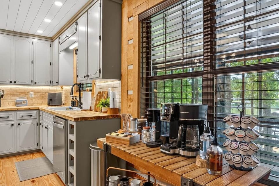 Fully Stocked Coffee Bar