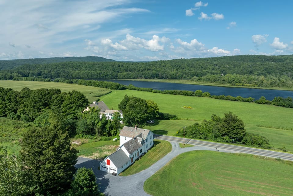 We are located right across from the Connecticut River and Green Mountains of Vermont