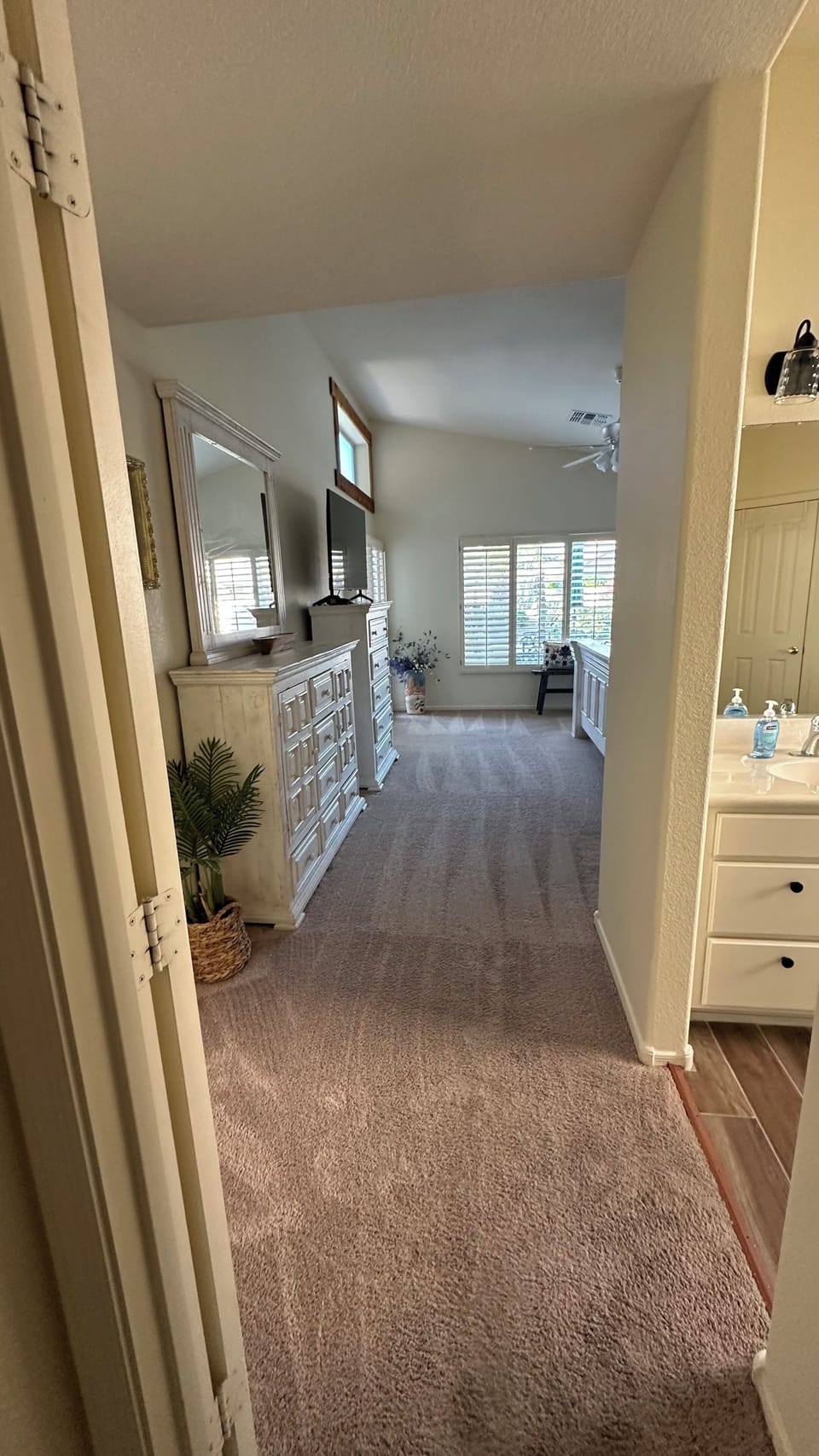 Plenty of dresser space
