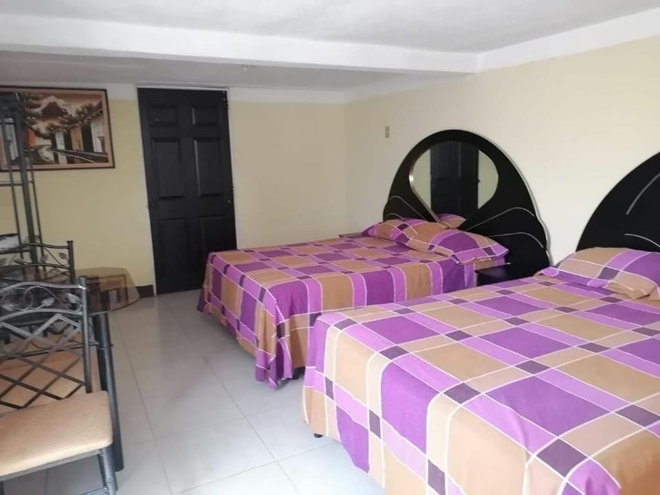 Standard Double Room, 2 Double Beds | Desk, WiFi (free)