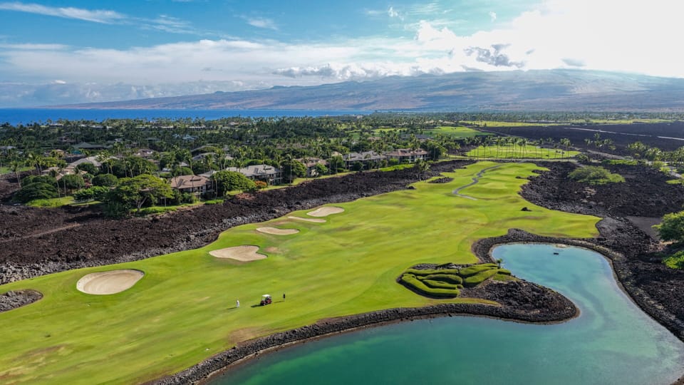 Mauna Lani Golf Course is right next to the community