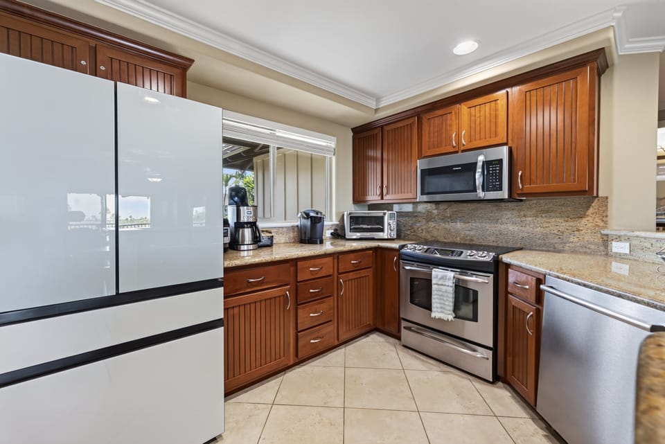 Fully equipped kitchen