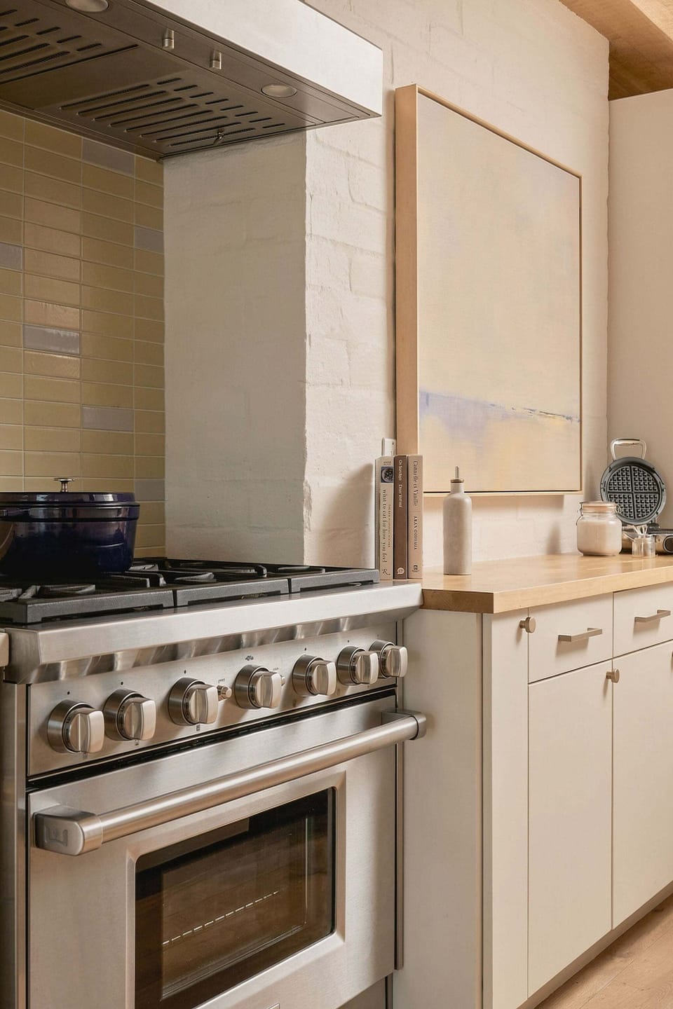 High end appliances featured throughout the home