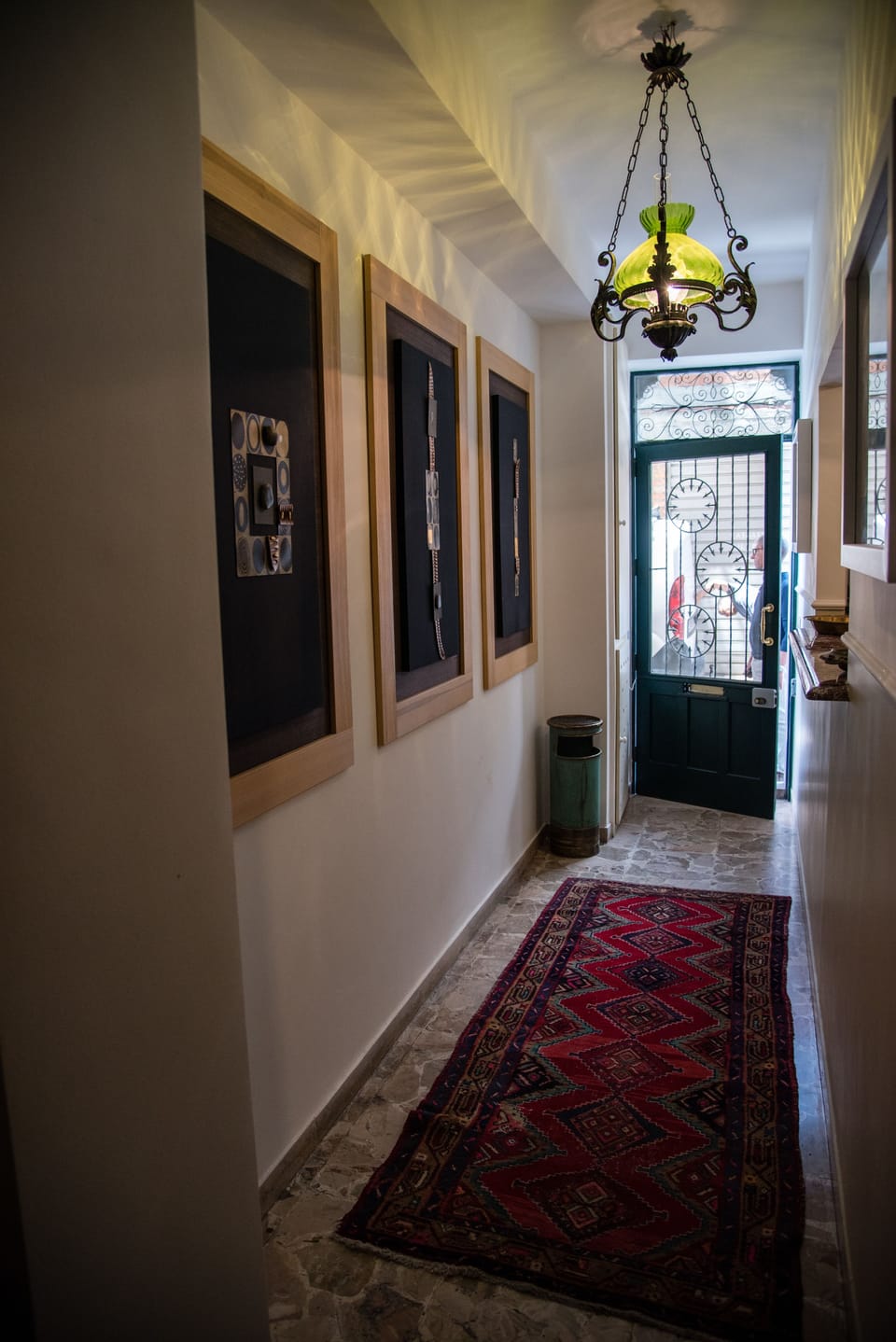 Interior entrance