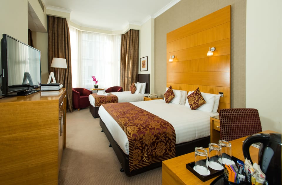 Minibar, in-room safe, desk, blackout drapes