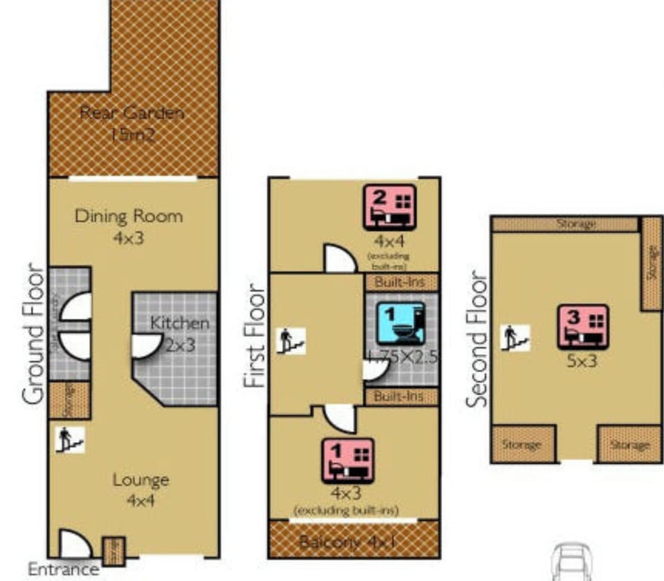 Basic House, Non Smoking | Floor plan
