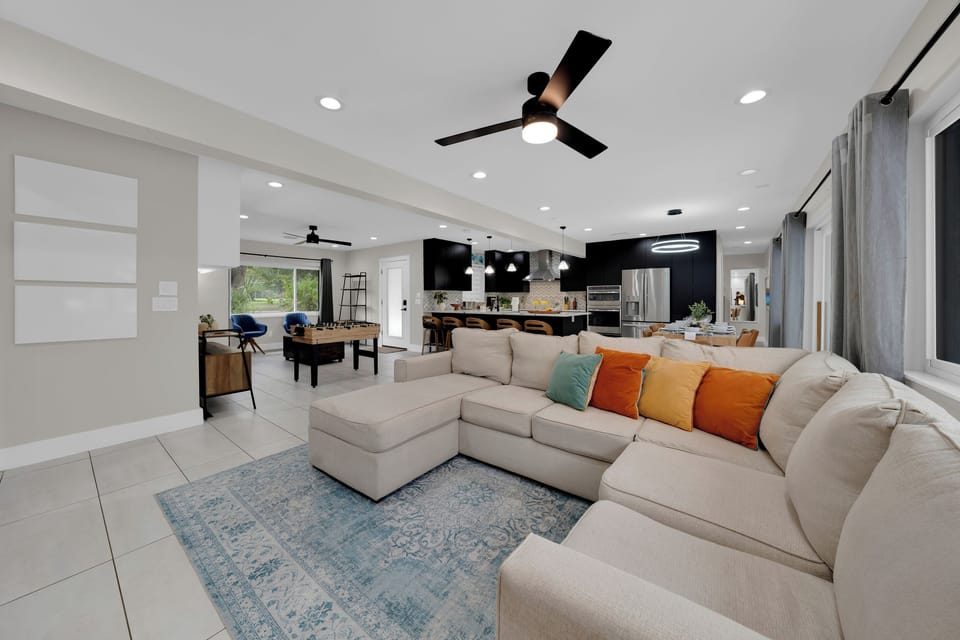 The perfect gathering spot for movie nights, conversations, and laid-back afternoons.
