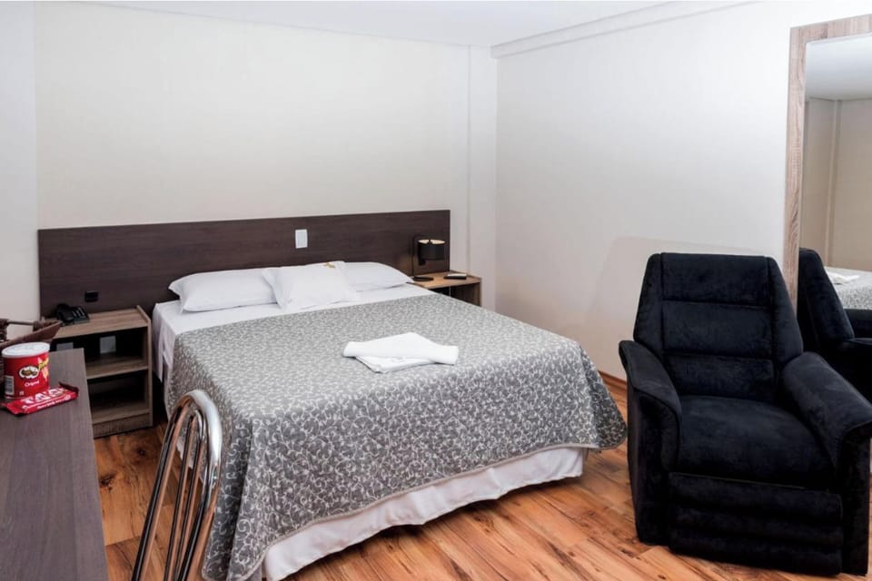 Bedroom. Interior and views may vary based on location and availability.