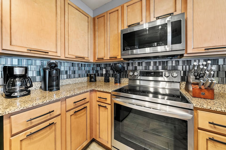 Well-equipped kitchen