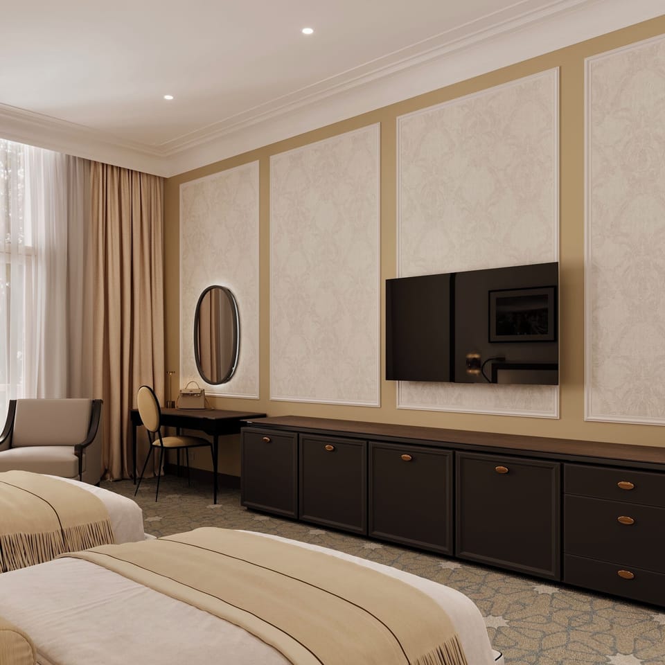 Standard Double or Twin Room | Premium bedding, pillowtop beds, minibar, in-room safe