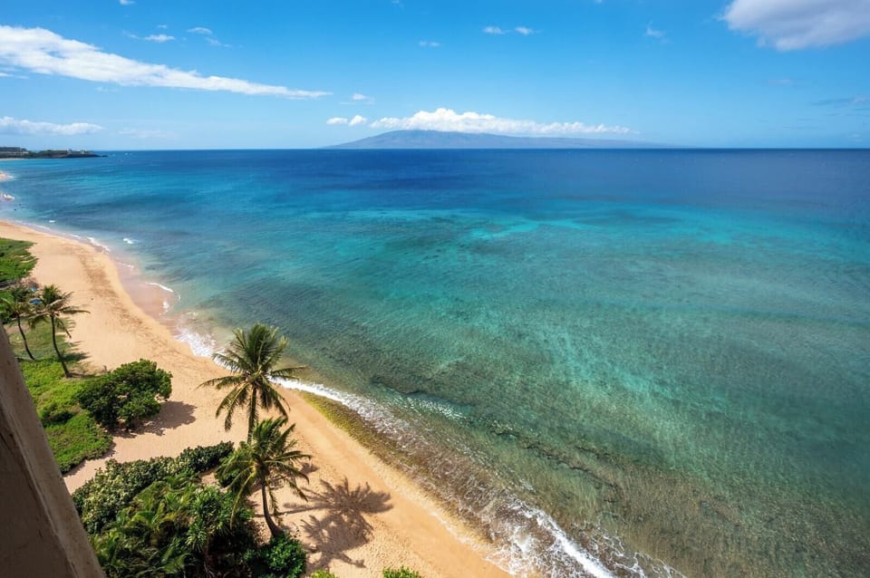 Soak up sweeping Pacific views from Mahana 1006, where the shoreline and blue horizon steal the show. MAH-1006