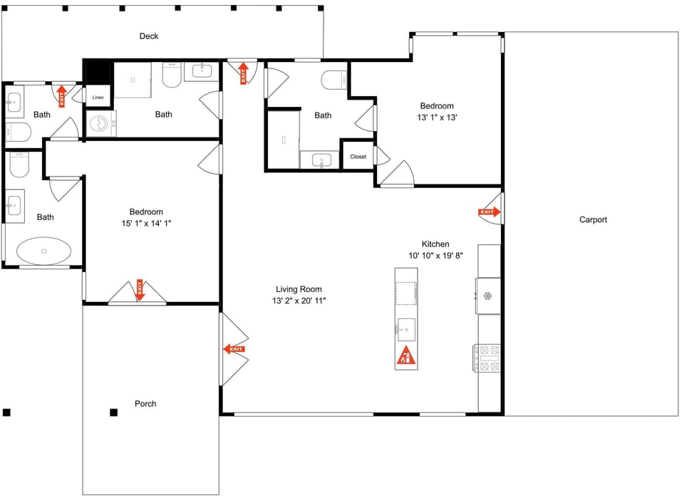 Firefly Retreat | First Floor