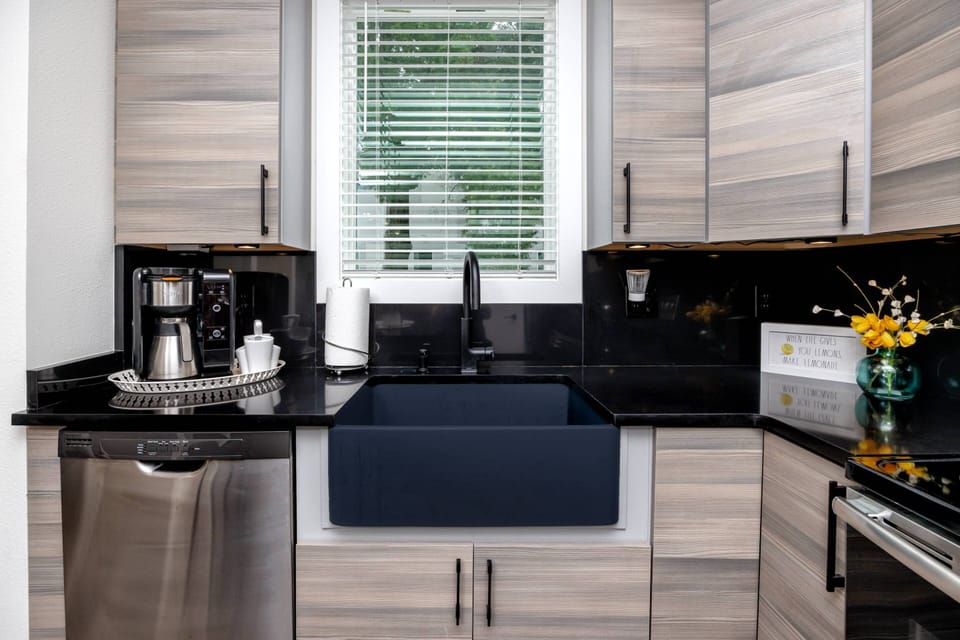 Enjoy a functional, well-appointed kitchen designed for everything from quick morning coffee to family dinners