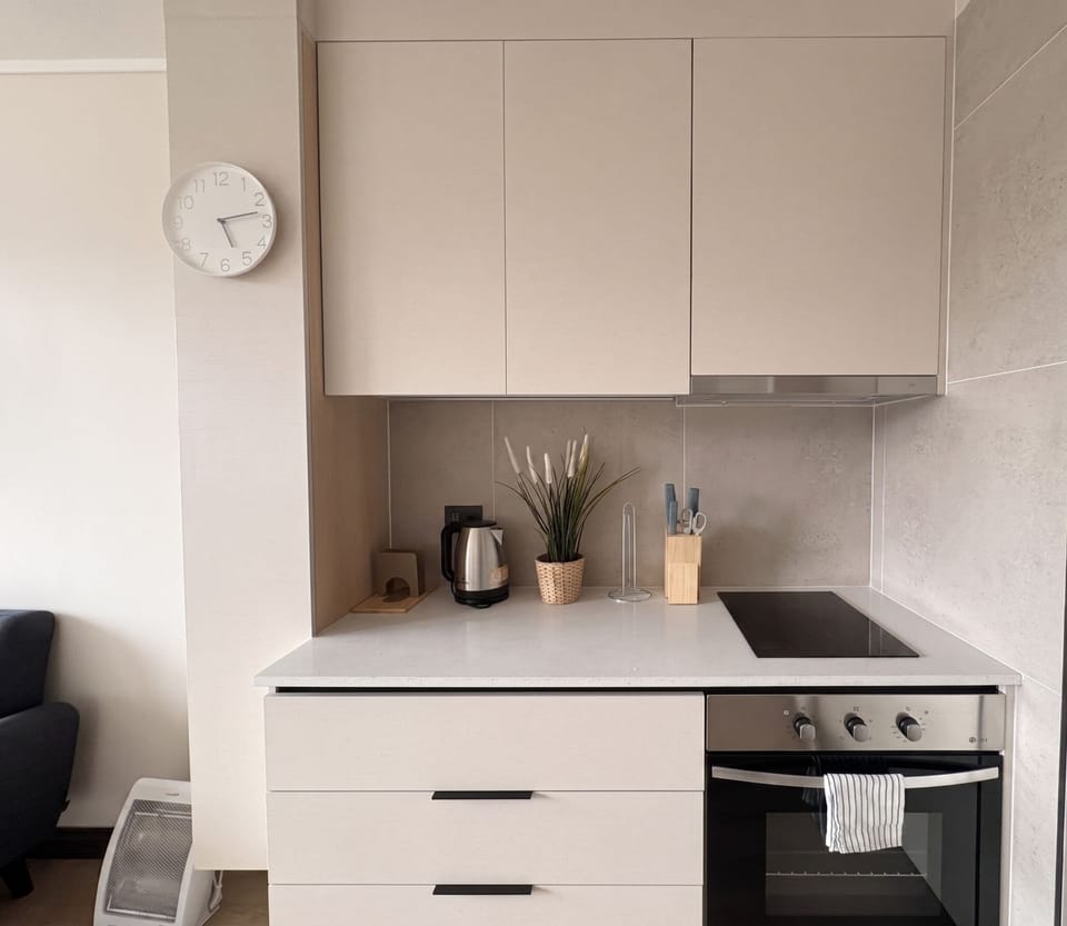 Apartment, 1 Bedroom | Private kitchen | Fridge, microwave, oven, cookware/dishes/utensils