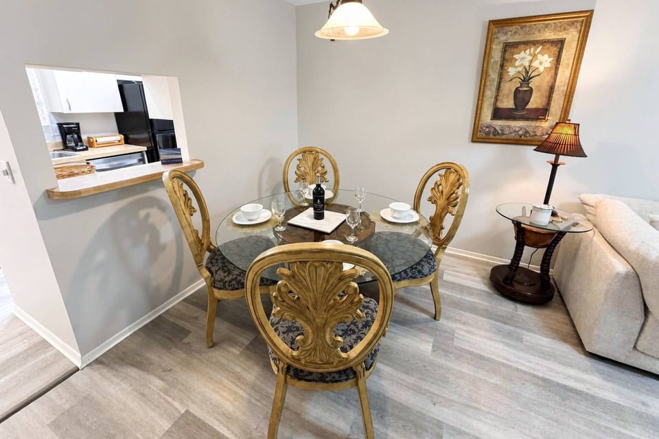 Gather around the table for meals, games, and quality time together.