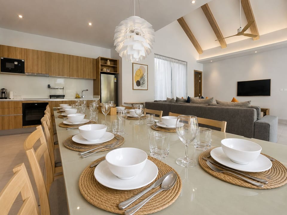 Villa, Patio, Pool View | Dining