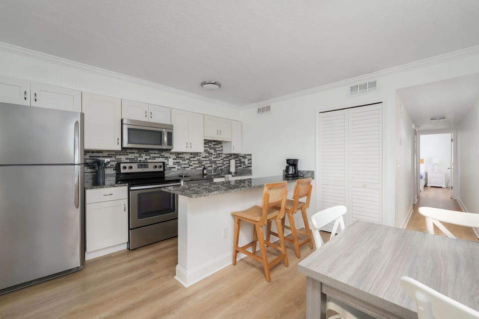 Unit A kitchen