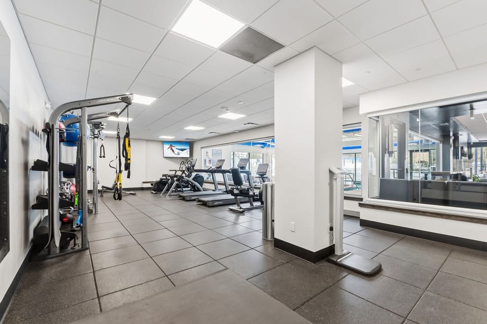 Stay active and energized with your own state-of-the-art fitness center, complete with treadmills, weights, and modern equipment to keep your wellness routine on track during your getaway.