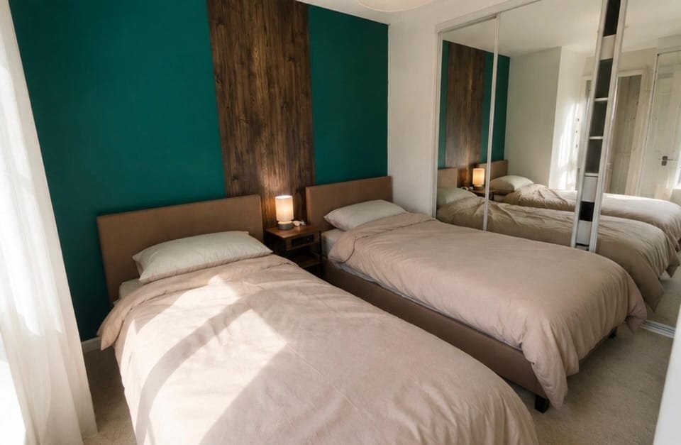 2 bedrooms, WiFi (free), bed sheets