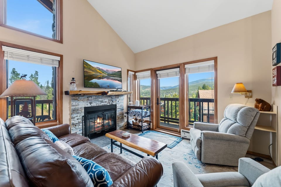 Living Room with Fireplace