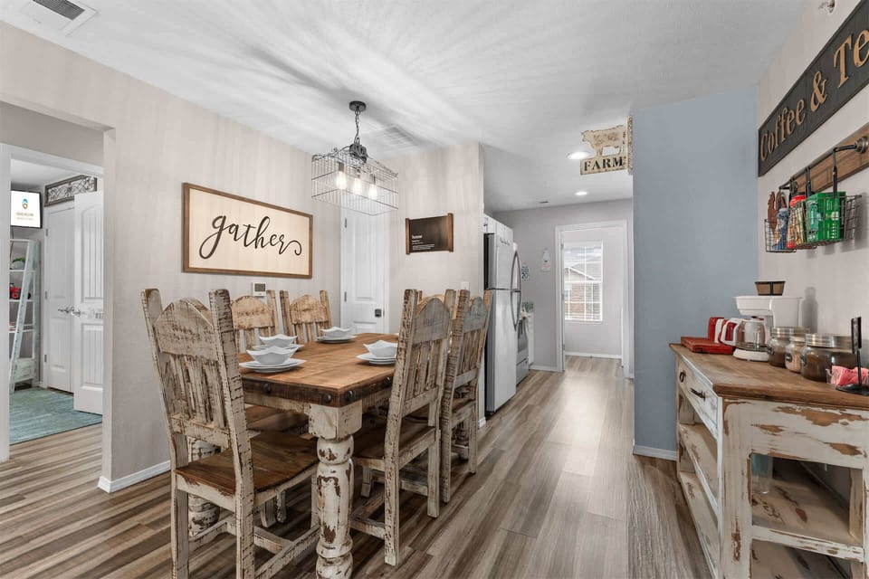 The perfect place to gather, dine, and enjoy time together