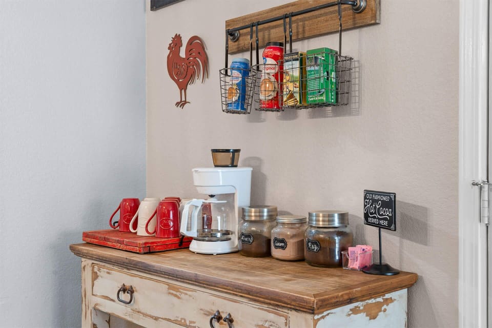 A cozy corner for your favorite morning pick-me-up