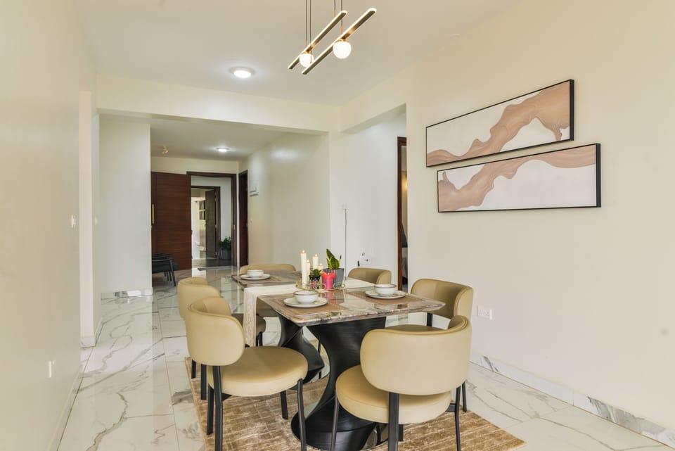 Comfort Apartment, City View | Dining