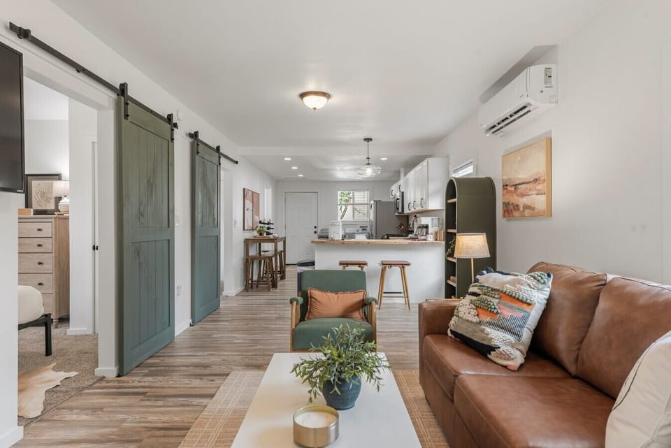 Cozy living room seating area with stylish decor