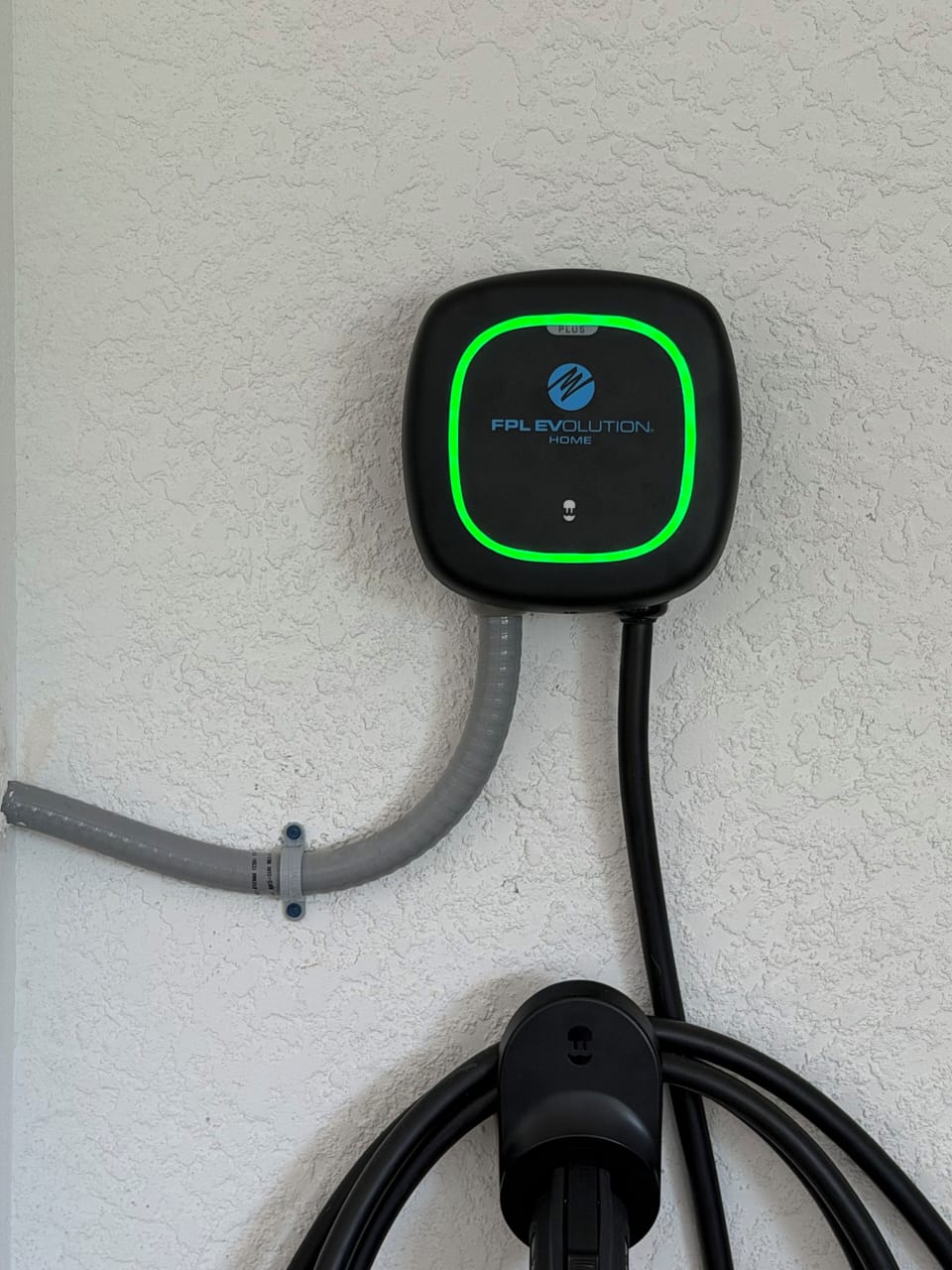 Complimentary Level 2 EV charging available at the home